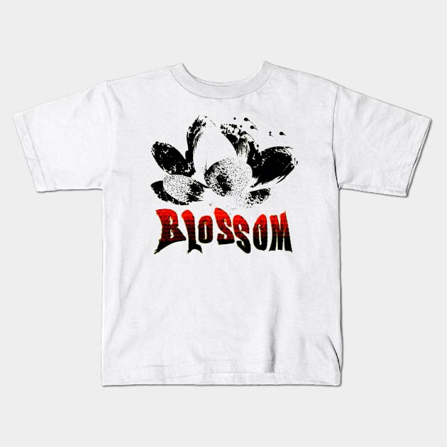 Blossom Kids T-Shirt by stefy